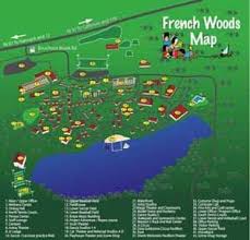 Maps Of French Woods Festival Summer Camp Adventure Camping Camping Summer Camp
