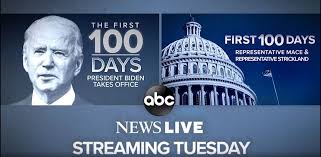Check spelling or type a new query. Abc News Live Announces Two Specials About First 100 Days Of The Biden Administration