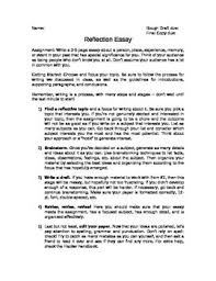This Essay Assignment Asks Students To Not Just Describe An Event Person Or Place That Is Important To Self Reflection Essay Essay Writing A Persuasive Essay