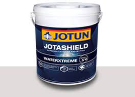 The lighter the paint, the more oil it. Jotashield Waterxtreme Premium Water Proof Paint For Exterior Walls