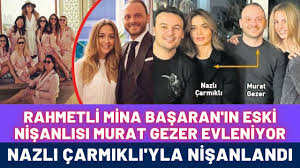 Murat gezer, iki buçuk yıl evvel mina başaran ile nikah masasına oturacağının arifesinde feci bir kaza meydana geldi. Rahmetli Mina Basaran In Eski Nisanlisi Murat Gezer Nazli Carmikli Yla Nisanlandi Youtube