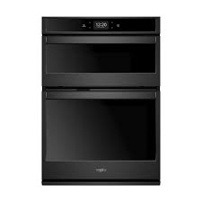 Renovating a kitchen will be complete with brand new appliance package. Woc75ec0hb Whirlpool 6 4 Cu Ft Smart Combination Wall Oven With Touchscreen Black Black Good Deals Appliances