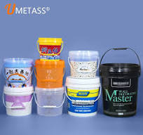 500ml Plastic Bucket Factory Wholesale Iml Color Customized PP Plastic Bucket for Ice Cream Container With Handle
