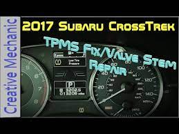 It is absolutely imperative that owners/drivers maintain their main service tire pressures, tire wear. How To Fix A Tire Pressure Light 2017 Subaru Crosstrek Valve Stem Replacement Youtube