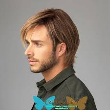 Chris Large Men's Lace Front Monofilament Synthetic Hair