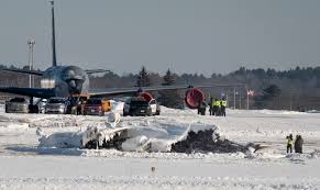 Bangor plane crash wreckage still buried under snow as investigation  continues