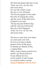 Church Reading Song Of Solomon 2 10 13 8 6 7 Songs Of Solomon Quotes Song Of Solomon Read Bible