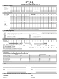 Etiqa takaful | ain z. Form Etiqa