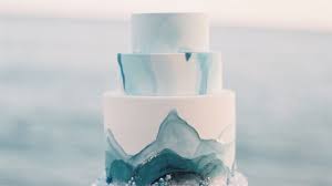 Even though my heart breaks at. Wedding Cake Trends Of 2017 Goodbye Ombre Hello Watercolor Frosting Bon Appetit