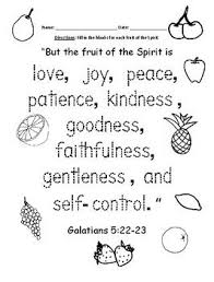 Fruit Of The Spirit Worksheet Trace Each Fruit Of The Spirit Fruit Of The Spirit Bible Lessons For Kids Bible For Kids