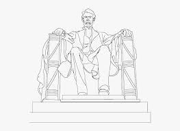 Lincoln commemorative silver dollar coloring pages 2004 s gem proof lincoln memorial cent penny proof us mint. A Drawing Of Abraham Lincoln Memorial Coloring Page Hd Png Download Kindpng