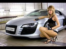 Audi r8 girls wallpaper hd. Girl Audi R8 Girls And Cars Cars Background Wallpapers On Desktop Nexus Image 868437