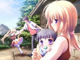 Soo Cute Anime Family Anyone Know What Anime This Is From Mpreg Anime Anime Family Anime