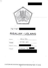 Surat kuasa pengambilan ijasah, surat kuasa pengambilan gaji, surat kuasa pengambilan surat kuasa istimewa adalah surat kuasa yang dibuat atau diterbitkan oleh perseorangan atau lembaga tertentu kepada pihak hukum, biasanya. Contoh Risalah Lelang Dari Kantor Kpknl Agung Kurniawan And Partners