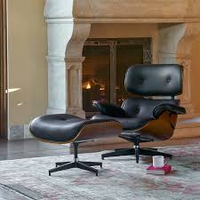 Classic eames chairs are molded from plastic, plywood, mesh, fiberglass, and aluminum. Sirio Leonard Bentwood Chair With Ottoman Mid Century Lounge Chairs Mid Century Lounge Lounge Chair