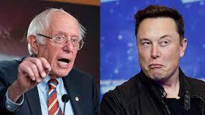 Bernie Sanders i bråk med Elon Musk om pengar - Dagens PS