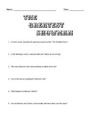 Ask questions and get answers from people sharing their experience with treatment. The Greatest Showman Movie Questions And Answer Key By Dorri Mendes