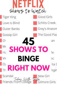 45 Shows To Watch On Netflix And Hulu Now Best Shows On Netflix Netflix Netflix Movie List