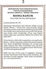 Setelah 45 tahun klasis gpm kota ambon sinode. Contoh Kata Sambutan Buku Yasin