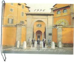 Calendario Scuola di Perfezionamento per le Forze di Polizia Anno 1996.  Senza Cordoncino Originale