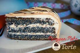 Marzipan Mohn Torte Mit Zwetschken Zimt Marmelade Weihnachtsklassiker Mann Backt Weihnachtliche Torten Kuchen Und Torten Torten