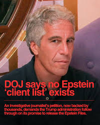 The Justice Department is closing the Jeffrey Epstein case. In a two-page  memo, the DOJ said that it will not pursue any of the financier's alleged  co-conspirators or release the #EpsteinFiles, as