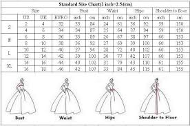 Wedding Dress Size Chart Ocodea Wedding Gown Size Chart