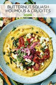 Jewelled Butternut Squash Houmous Griddled Crudites Recipe Recipe In 2020 Vegetarian Recipes Recipes Butternut Squash