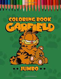 Download Garfield Jumbo Coloring Book Coloring Book For Kids And Adults Perfect For Children Ages 4 12 Smith Julia 9781729869833 Amazon Com Books