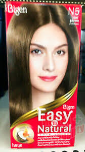 Considering your natural hair color and skin tone is a must when determining the right shade. Bigen Easy And Natural Hair Color Dye N5 Light Brown Permanent Long Lasting Ebay