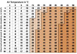 43 Expert Wind Chil Chart