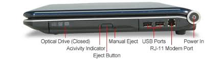 The External Power Button Makes the Gateway NV5378U Laptop the ...