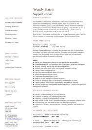Stand out with your skills. Support Worker Cv Sample