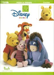 The creator of this pattern has not been able to be identified, and so this pattern is assumed to be for personal use only. Pooh Friends Disney Home Pooh Collection Crochet Leisure Arts 3262 A A Milne E H Shepard Amazon Com Books
