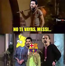 Actualidad, fichajes, calendario, entradas, resultados, clasificaciones, resúmenes, laliga, la copa, la champions league. Messi Se Va Del Barca Y Los Memes Incendian Las Redes