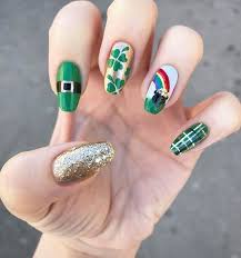 Press sample tomorrow is st. St Patrick S Day Nail Art Ideas Popsugar Beauty