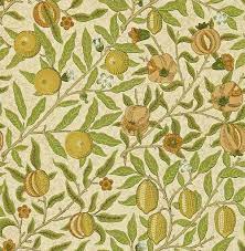 Fruit By Morris Lime Green Tan Wallpaper Wallpaper Direct Morris Wallpapers Fruit Wallpaper William Morris Wallpaper