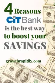 4 Reasons Cit Bank Can Maximize Your Savings Online Savings Account Best Money Saving Tips Personal Finance
