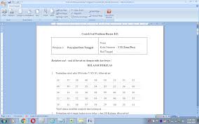 Latihan soal penyajian data kelas 5 sd. Soal Ulangan Harian Matematika Kelas 5 Sd Mi Penyajian Data Tunggal Antapedia Com