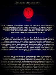Astrology Scorpio Ascendant Scorpio Rising Scorpio Ascendant Astrology Scorpio Virgo And Scorpio
