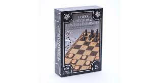 Like chess and checkers, backgammon uses pieces in different colors all arranged in the same way at the beginning of the game. Dick Smith Pip Games Kids Adults Chess Checkers Double 6 Dominoes Board Game Toy Set 6y Toys Hobbies Games Chess Contemporary Chess