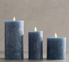 Premium Flicker Flameless Candles Blue Pottery Barn