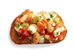 Serve rachael ray's easy, healthy bruschetta with tomato and basil appetizer recipe from 30 minute meals on food network. Cannellini Bruschetta Recipe Eat Your Books