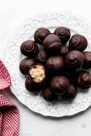 Also, use a salted peanut butter, or add 1/8 to 1/4 teaspoon salt if yours is unsalted. Peanut Butter Balls Truffles Recipe Video Sally S Baking Addiction