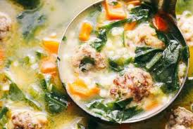 Classic Italian Wedding Soup Italian Wedding Soup Recipe Soup Recipes Wedding Soup