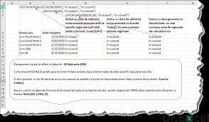 Procesorul de tabele excel include un număr mare de funcţii predefinite (232), dar oferă şi funcţiile excel permit efectuarea de calcule şi prelucrări diverse, de la cele mai simple pînă la cele mai valorile celulelor care conţin formule (funcţii) se recalculează de fiecare dată cînd se efectuează. FuncÈ›ia If Din Excel ExplicatÄƒ IncepÄƒtorilor Partea I