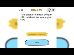 Check spelling or type a new query. Brain Out Level 121 Tulis Angka 1 Sampai Dengan 199 Total Ada Berapa Angka 1 Youtube