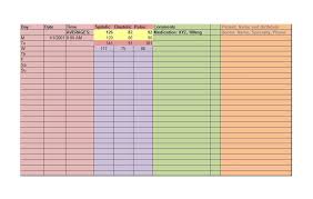 30 Printable Blood Pressure Log Templates Template Lab