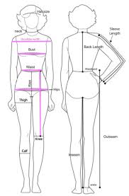 women u s printable body measurement chart