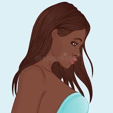 Esboço Bonito Do Estilo Do Anime Do Ramalhete Da Flor Da Terra Arrendada Da  Jovem Senhora Ilustração Stock